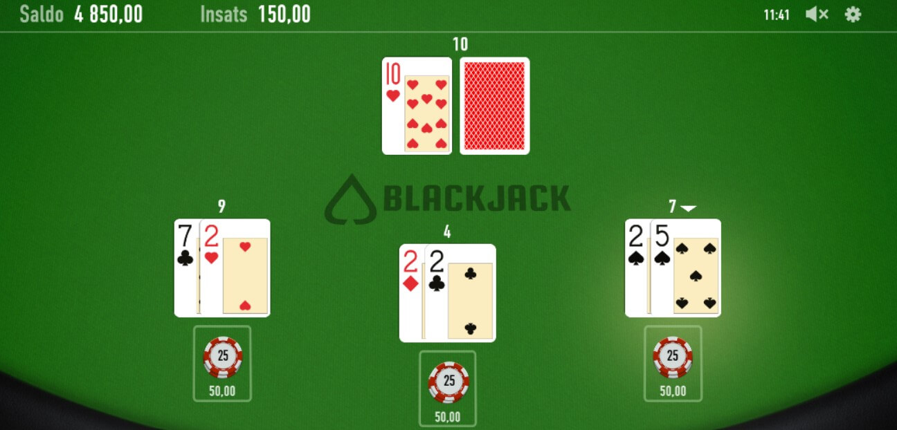s¨funkar online blackjack